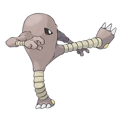 Hitmonlee sprite