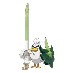 Sirfetchd sprite